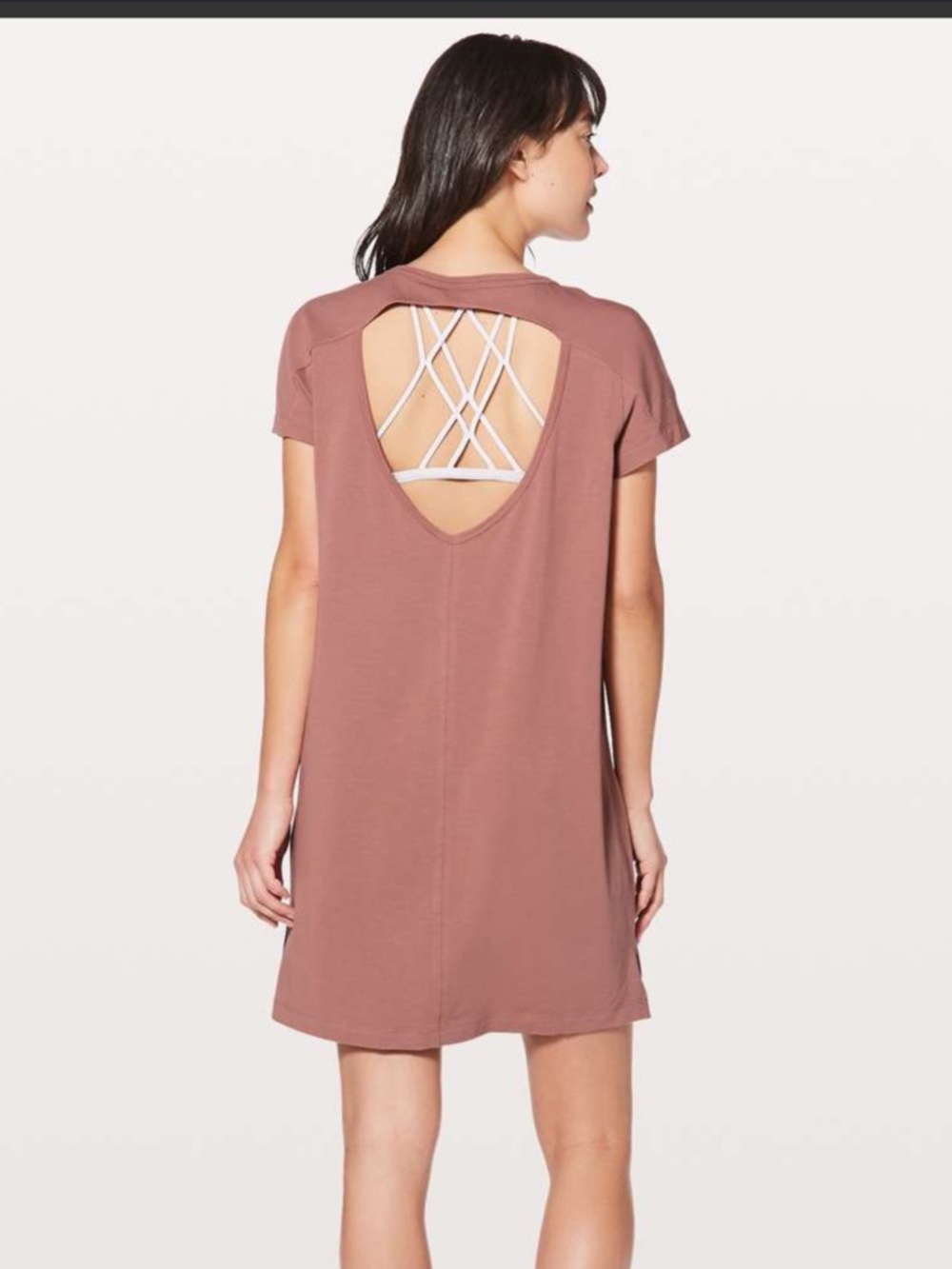 Lululemon Day Tripper Dress Quicksand Pink Size 6